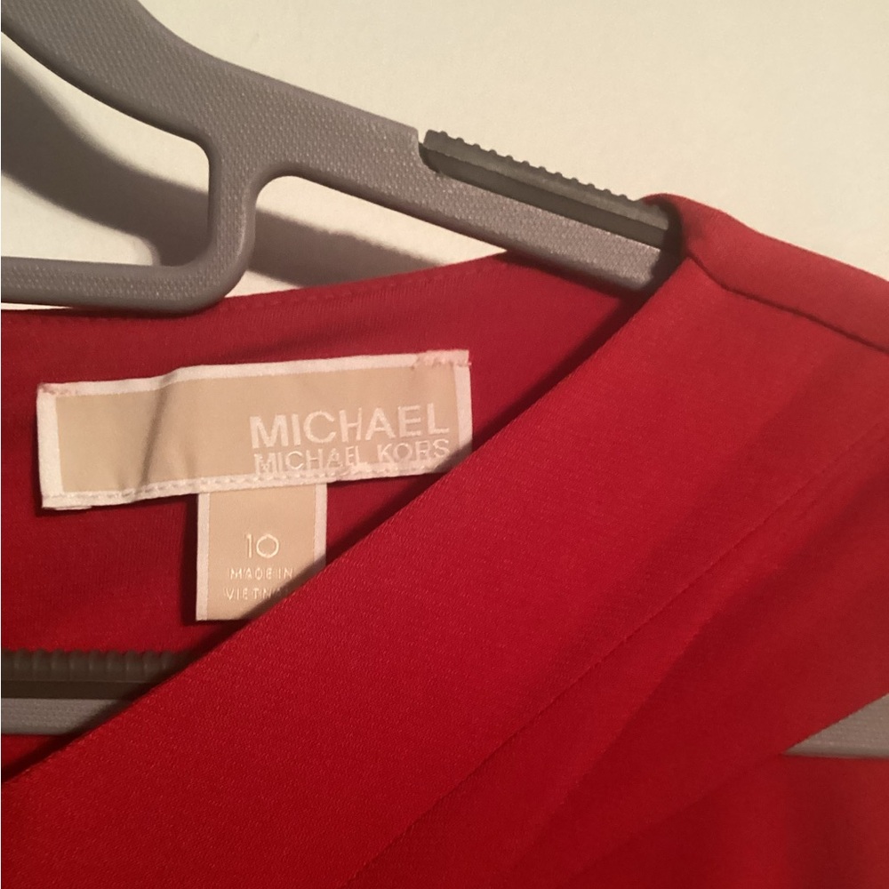 Michael Kors Red Jumpsuit